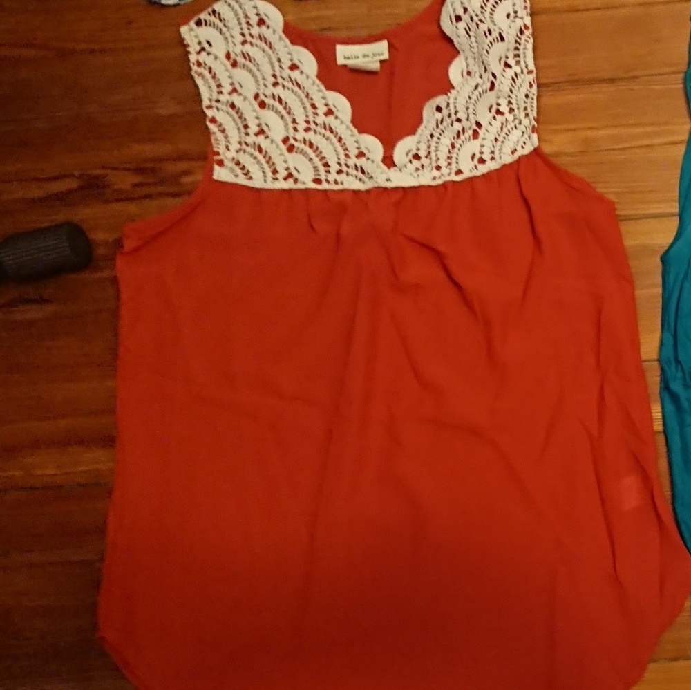 lace sheer tanktop